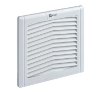 Вентиляционная решётка с фильтром EKF PROxima 124x124 мм IP54
