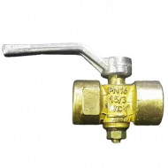 Кран для манометра Ci 1/2 г/г 11Б18бк 15 с ручкой