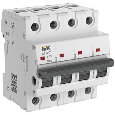 Выключатель нагрузки ARMAT SWN 4P 63А IEK