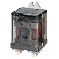 Реле силовое электромеханич. монтаж в наконечники Finder faston 250 (6.3х0.8мм) 2co 16а agcdo 230в ac rti без монтаж. фланца