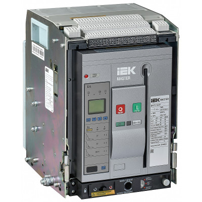 Воздушный автоматический выключатель IEK MASTER BA77, 3P, 1600А, 65 кА, типоразмер A, выдвижной