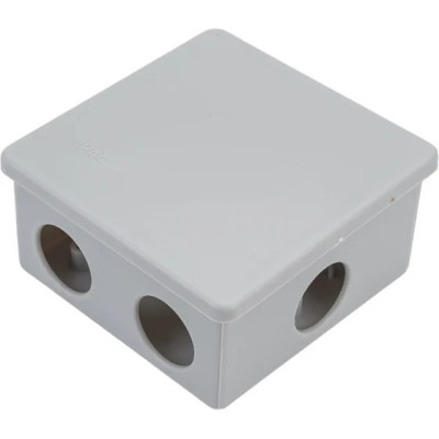 Коробка распределительная Greenel ОП 85х85х40мм IP44 6 входа серый