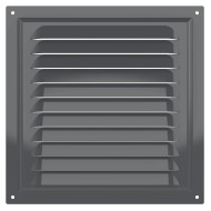 Решетка ERA 2020МЭ, металл, серая