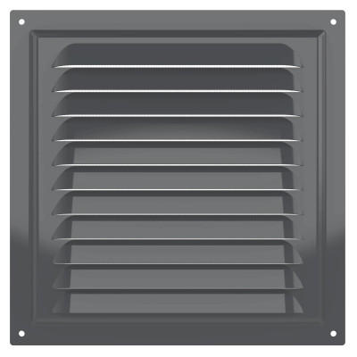 Решетка ERA 2020МЭ, металл, серая