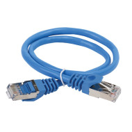 Коммутационный шнур ITK категория 6 FTP LSZH 2м синий