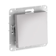 1-клавишный ПЕРЕКЛЮЧАТЕЛЬ Systeme Electric ATLASDESIGN, сх.6, 10АХ, быстрозажимные клеммы, АЛЮМИНИЙ