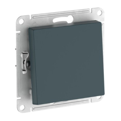 1-клавишный ПЕРЕКЛЮЧАТЕЛЬ Systeme Electric ATLASDESIGN, сх.6, 10АХ, быстрозажимные клеммы, ИЗУМРУД