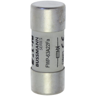 Предохранитель быстрый цилиндрический Eaton 63А