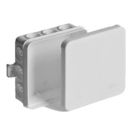 Коробка распределительная Ruvinil ОП 100х100х35мм 12 вводов IP54 белый