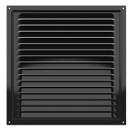 Решетка ERA 3030МЭ, металл, чёрная