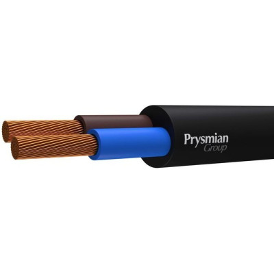 Провод ПВС 2х1 Ч (бухта) (м) РЭК-PRYSMIAN 0102030101