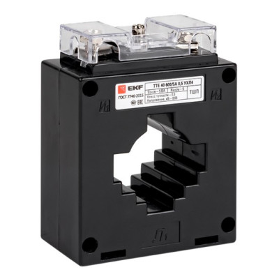 Трансформатор тока ТТЕ-40-500/5А класс точности 0,5 EKF PROxima