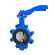 Затвор дисковый поворотный GENEBRE 2108 12 DN100 PN16, корпус - GJS-400-15 (GGG40), диск - CF8M (AISI316), уплотнение - EPDM, М/Ф, рукоятка, шток 14мм