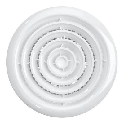 Вентилятор ERA D100 FLOW 4S BB канальный осевой вытяжной с кругл.решеткой, двиг.с подшипн.