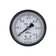 Манометр ЭКОМЕРА осевой МД02 0-0,6МПа (0-6бар) Дк50 G1/4"