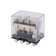 Промежуточное реле DEKraft 4ПК с LED инд. 10А 230В AC ПР-102-4-10A-230В-AC