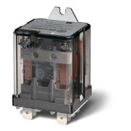 Реле силовое Finder электромеханич. монтаж в наконечники Faston 250 (6.3х0.8мм) 2NO 16А AgCdO (зазор >/=3мм) 230В AC RTI без монтаж. фланца