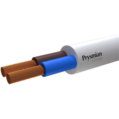 Провод ПВС 2х1.5 Б (бухта) (м) РЭК-PRYSMIAN 0102040201