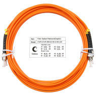 Оптический патч-корд ST-ST Cabeus FOP-62-ST-ST-7m 62,5/125 (ОМ1) 7 метров