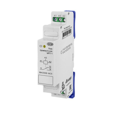 Реле промежуточное Меандр МРП-1 ACDC24В/AC230В УХЛ4