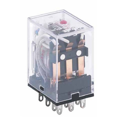 Промежуточное реле DEKraft 3ПК 230В (10А) с LED индикацией ПР-102-3-10A-230В-AC