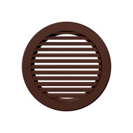 Решетка накл. ERA 15РКН, коричневая