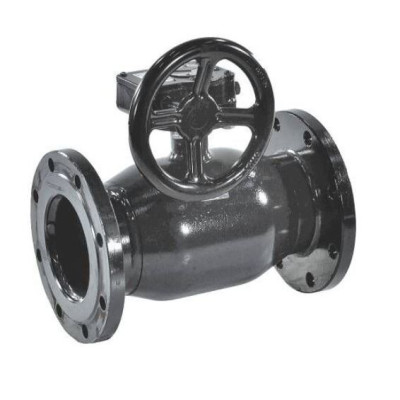 Кран шаровой 11с67п Ду200 Ру16 FORTECA фланец с редуктором