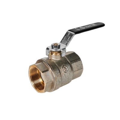 Кран Stout шаровой полнопроходной ВР/ВР ручка рычаг 1 1/4