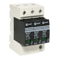Устройство защиты от импульсных перенапряжений PROxima EKF Т1+Т2; Iimp-12.5kA; In-20kA; Uc-275В; 3+0