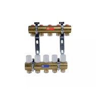 Группа коллекторная латунь клап терм 1" м/м 7в 3/4" ЕК н/р Giacomini R553EY007