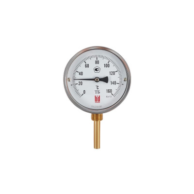 Термометр BD ТБ биметаллический100Т/100 (0-160С), G1/2, 1,5 рос