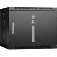 Шкаф телекоммуникационный настенный 19" 9U Cabeus SH-05F-9U60/60m-BK