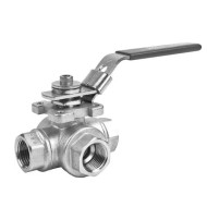 Кран шаровой 1" 3WAYL316-PPM025