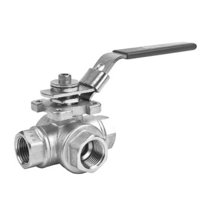 Кран шаровой 1" 3WAYL316-PPM025