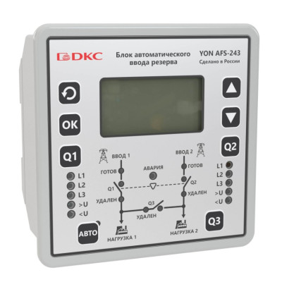 Электронный блок автоматического ввода резерва DKC YON AFS-243