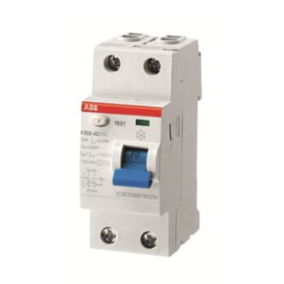 Выключатель дифференциального тока 2-модульный F202 AC-16/0,01