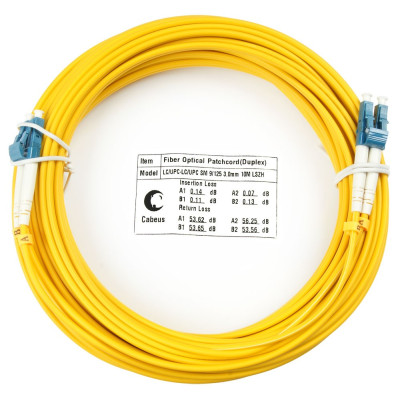 Оптический патч-корд LC-LC Cabeus FOP(d)-9-LC-LC-25m 9/125 25 метров