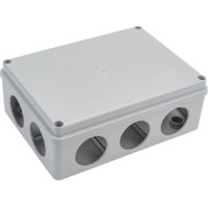 Коробка распределительная Greenel наружного монтажа 190х140х70мм, IP44, 10 гермовводов