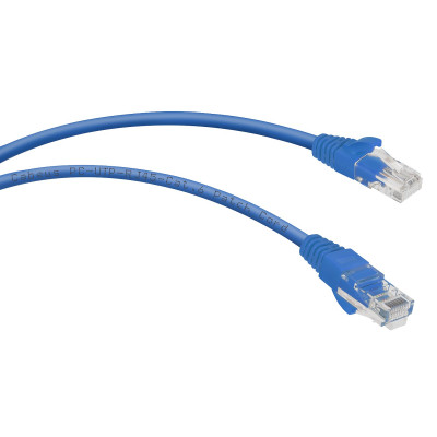 Патч-корд Rj-45 Cabeus PC-UTP-RJ45-Cat.6-1m-BL кат.6 1 метр синий