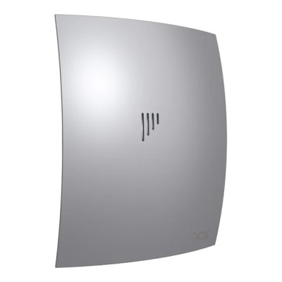 Вентилятор осевой вытяжной ЭРА.BREEZE 5C gray metal D125