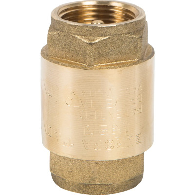 Клапан обратный 1/2" пружинный с металлическим затвором, EUROPA Itap