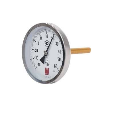 Термометр BD ТБ биметаллический 100Т/46 (-40-60С), G1/2, 1,5 рос