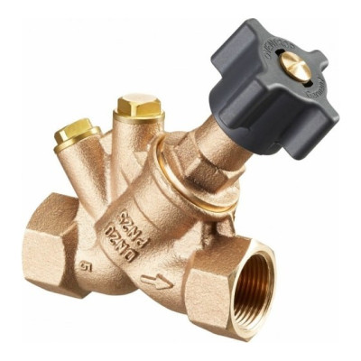 Вентиль запорный Oventrop, Hydrocontrol ATR, без преднастройки, DN-25, 1", ВВ, PN