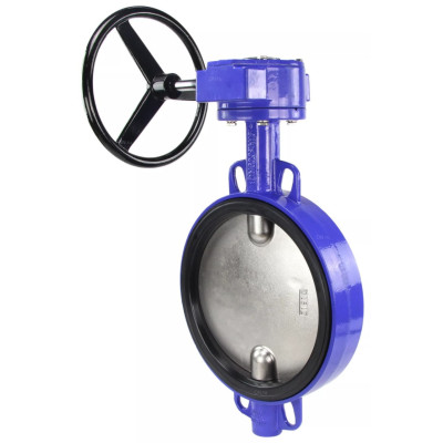 Затвор дисковый поворотный GENEBRE 2109 22 DN350 PN10, корпус - GJL-200 (GG20), диск - CF8M (AISI316), уплотнение - EPDM, М/Ф, редуктор, шток 22 мм