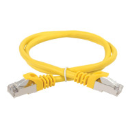 Коммутационный шнур ITK категория 6 FTP LSZH 2м желтый