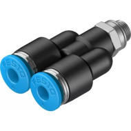 Y-тройник с цанговым зажимом и резьбой Festo QSY-M5-4