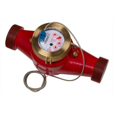 Счетчик г/в х/в имп Ду40 90С L=300 10л/имп в/к ЭКОМЕРА Э-40УИ-300-СК