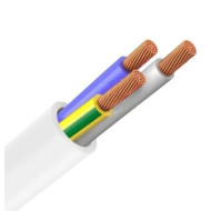 Провод ПВС 3х6 белый