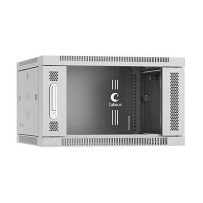 Шкаф телекоммуникационный настенный 19" 6U Cabeus SH-05F-6U60/35