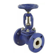 Клапан запорный сальниковый DN.ru VSO2130M-F-S Ду65 Ру40, фланцевый, корпус - сталь GS-C25, уплотнение - металл, управление - штурвал